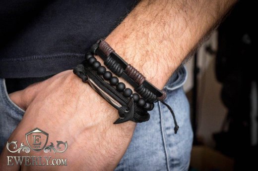 Leather bracelet, фото