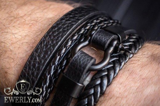 Leather bracelet, фото