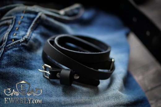Leather bracelet, фото