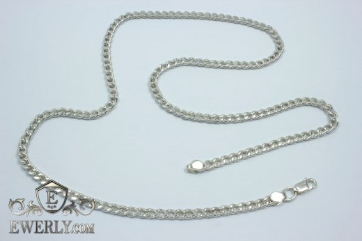 Chain "Carapace" of sterling silver, фото