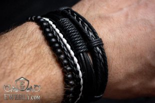 Leather bracelet, фото