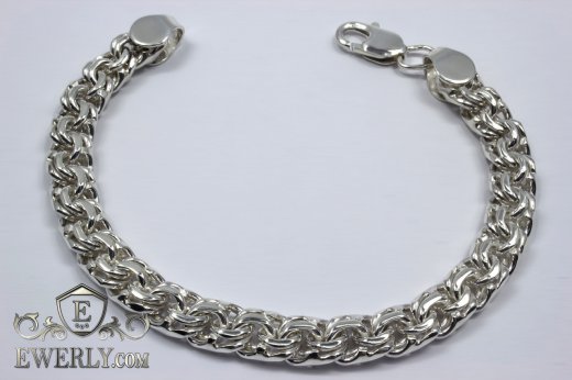 Bracelet "Bismarck" of sterling silver, фото