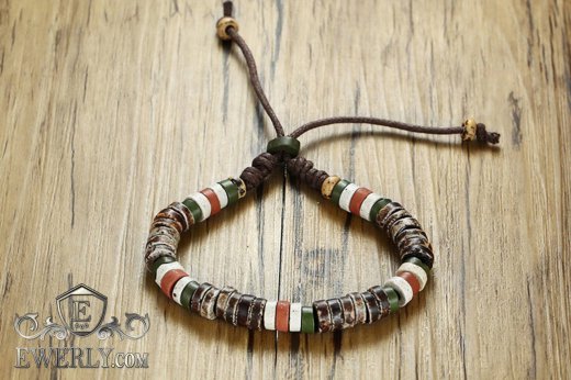 Leather bracelet, фото