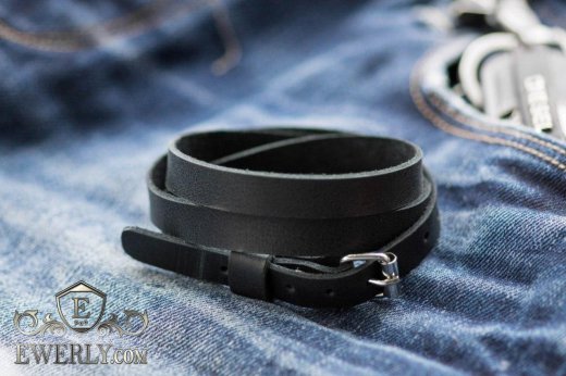 Leather bracelet, фото