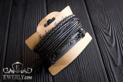 Leather bracelet, фото